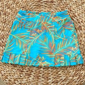 Tzu Tzu Kenley Cabana Girl Flounce Skort
